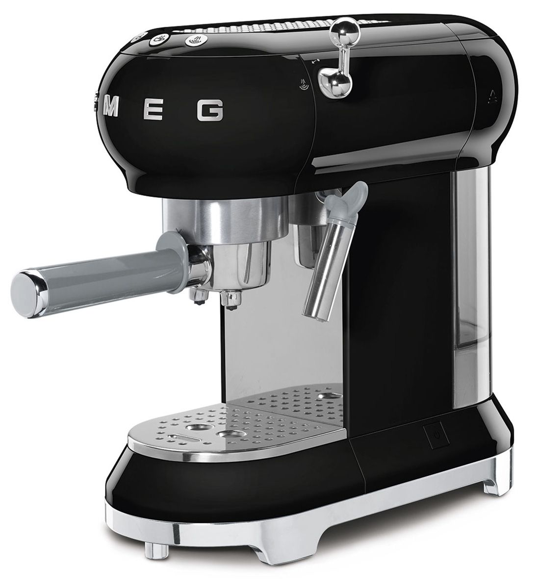 Smeg 50's Retro Style Black Espresso Machine