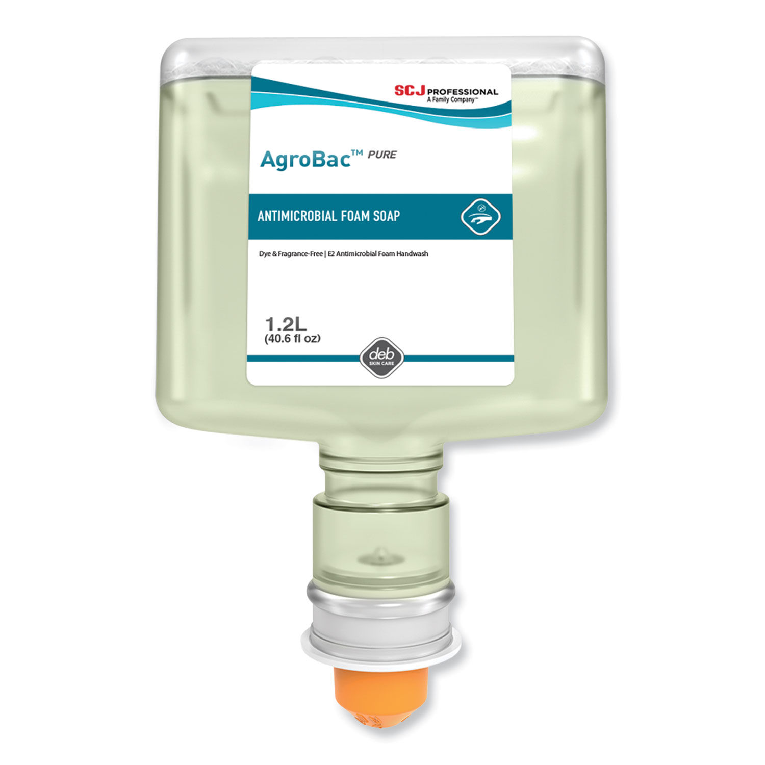 AgroBac Pure Foam Wash Touch Free Cartridge by SC Johnson Professionalandreg; SJNAGB120TF