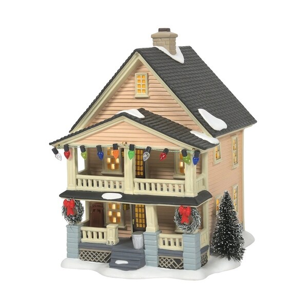 department 56 schwartz's house lighted christmas figurine #6009756