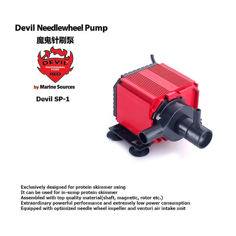 Marine Source Red Devil Sp3 Needle Wheel Rotor Pump， Dedign For Protein Skimmer Sp-1 Sp-2 Sp-3