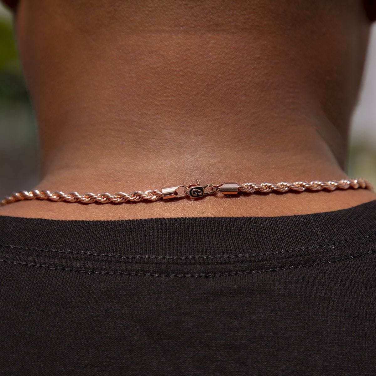 Rope Chain in Rose Gold - 4mm