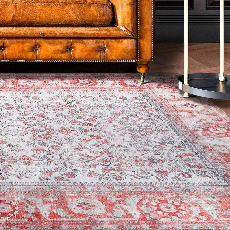 SUPERIOR Uma Medallion Bohemian Area Rug