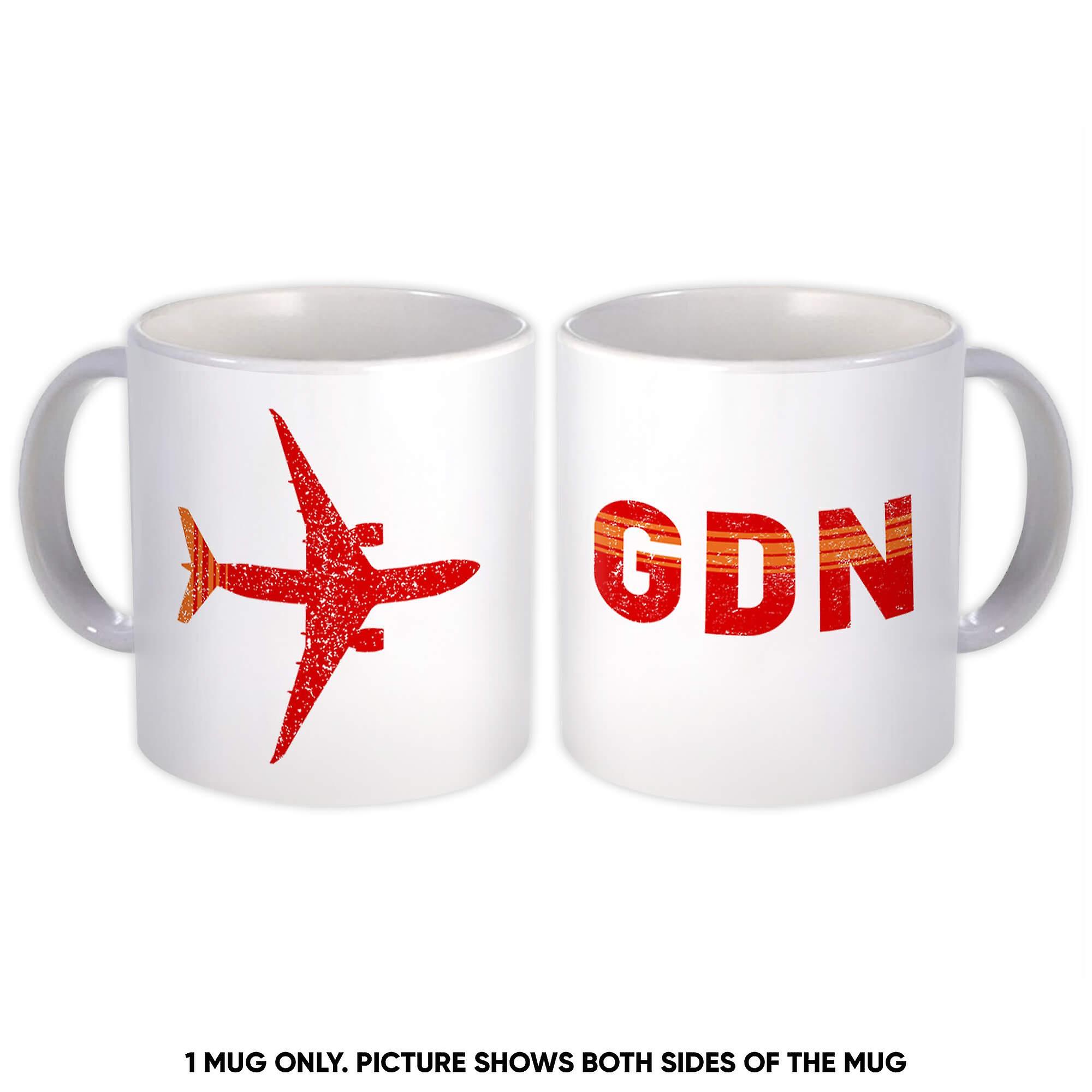 Gift Mug: Poland Gda?? ? ???sk Lech Wa?? ????? ???sa Airport GDN Travel