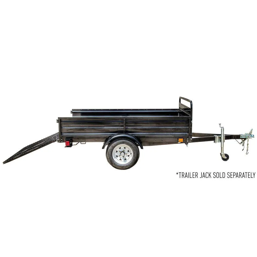 DK2 4.5 ft. x 7.5 ft. Single Axle Utility Trailer Kit with Drive-Up Gate MMT5X7-DUG