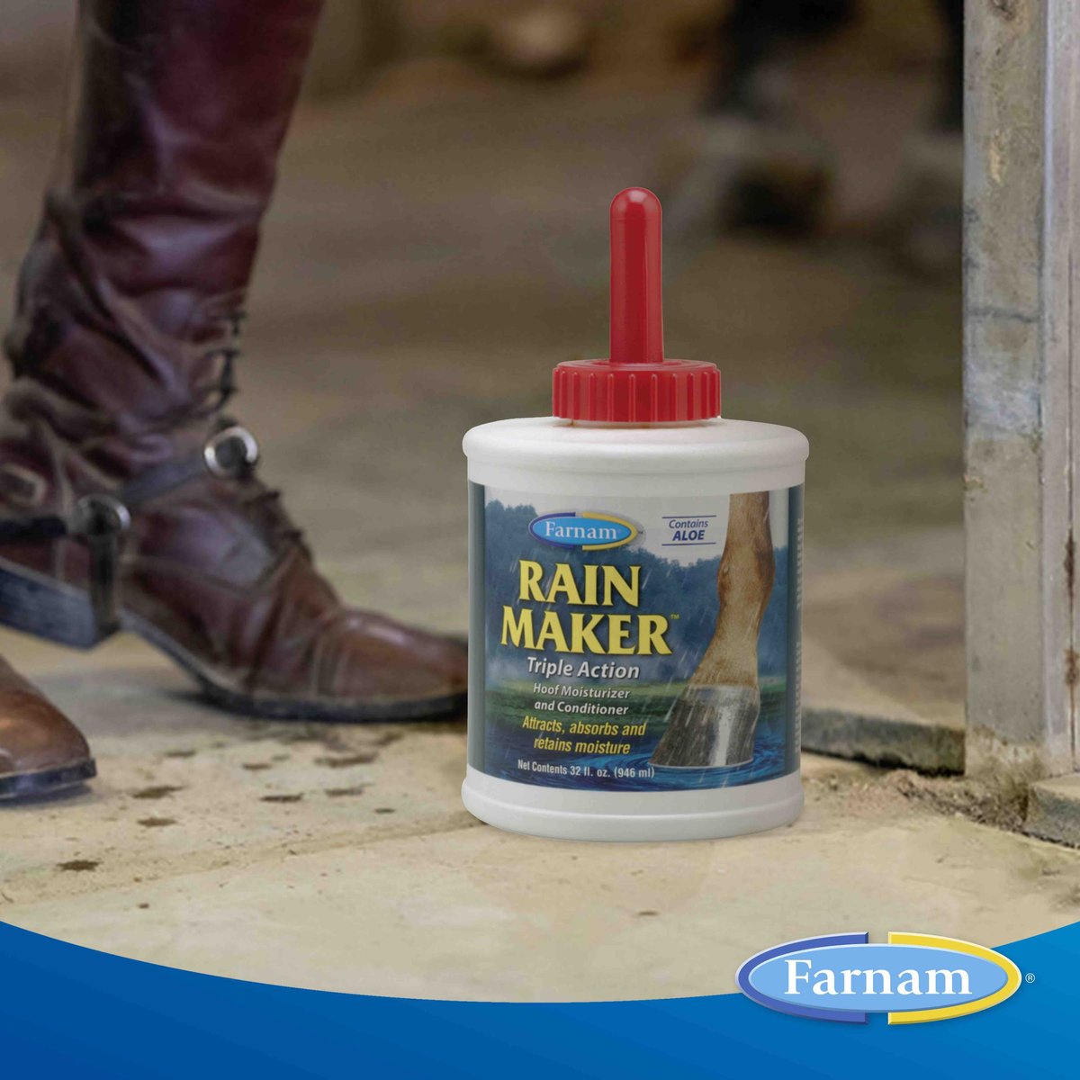 Farnam Rain Maker Horse Hoof Moisturizer