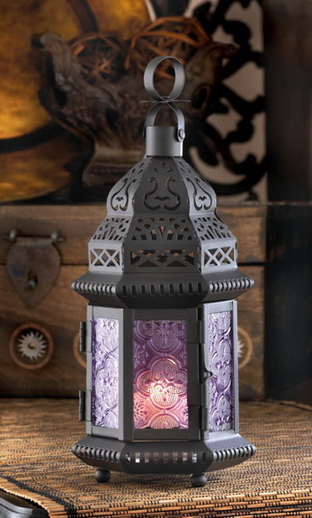 Gallery of Light 57071546 Purple Moroccan Style La...