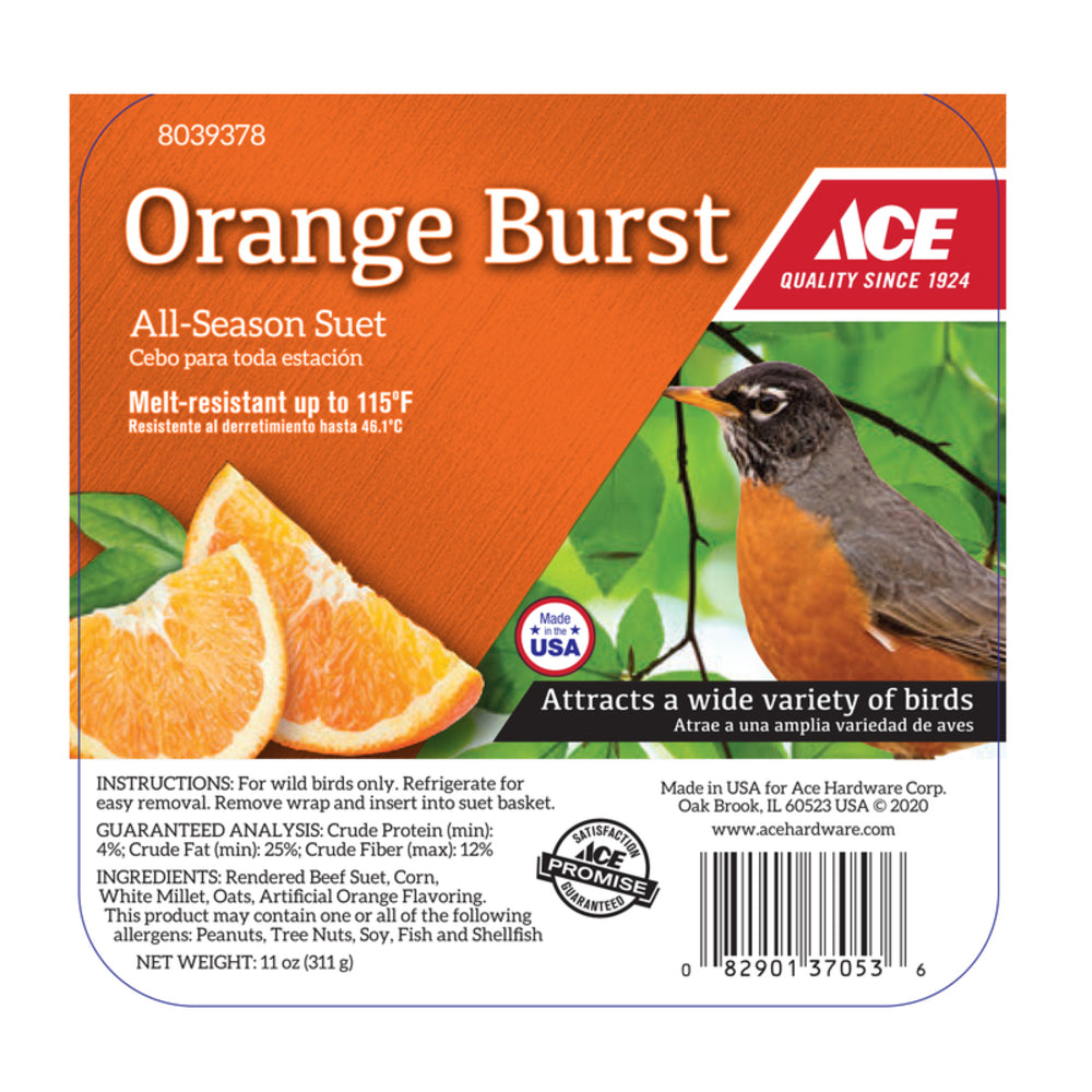 SUET ORANGE BURST 11OZ