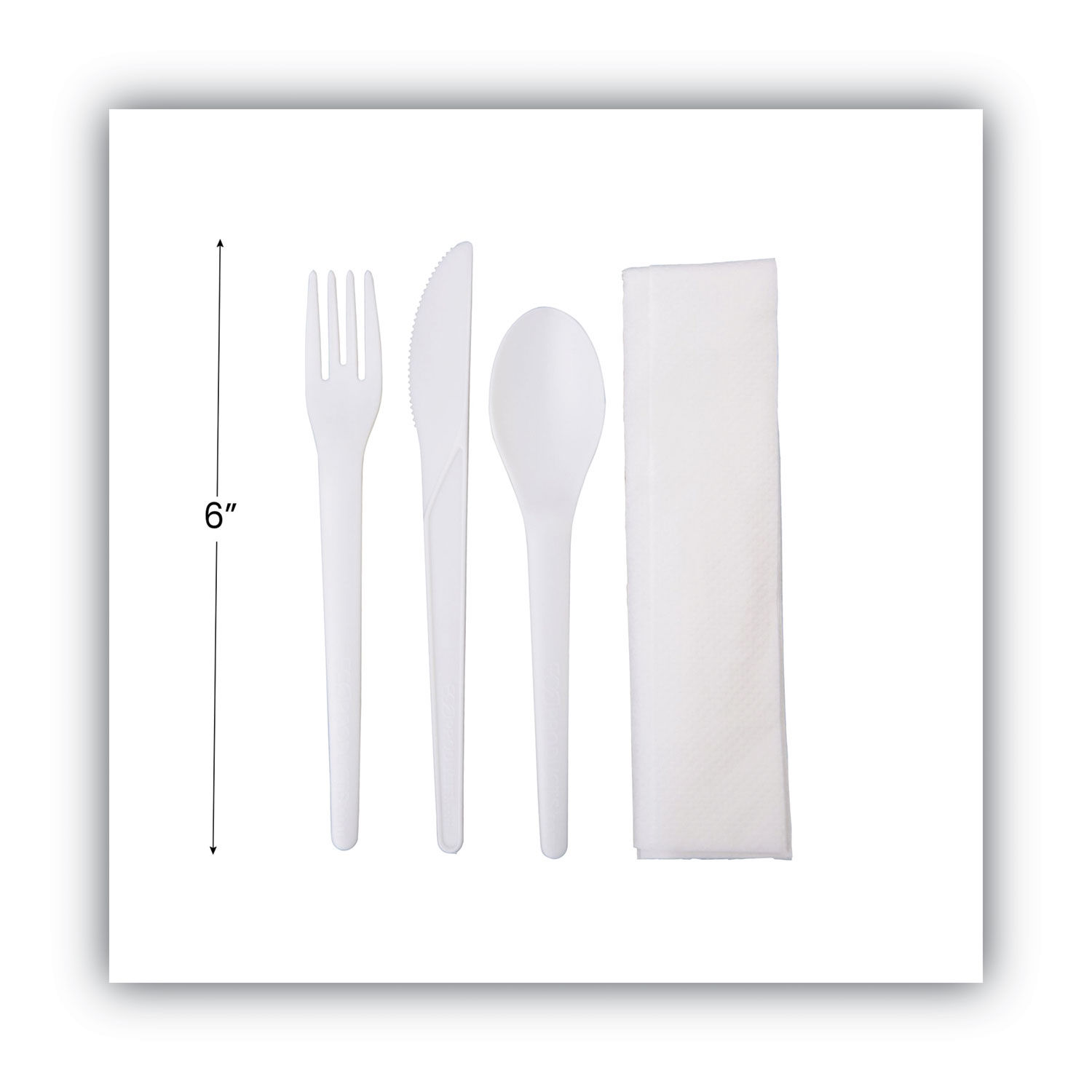 Plantware Compostable Cutlery Kit by Eco-Productsandreg; ECOEPS015