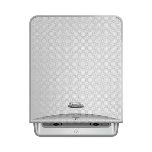 Kimberly-Clark ICON Automatic Roll Towel Dispenser | 20.12 x 16.37 x 13.5， Silver Mosaic | KCC53691