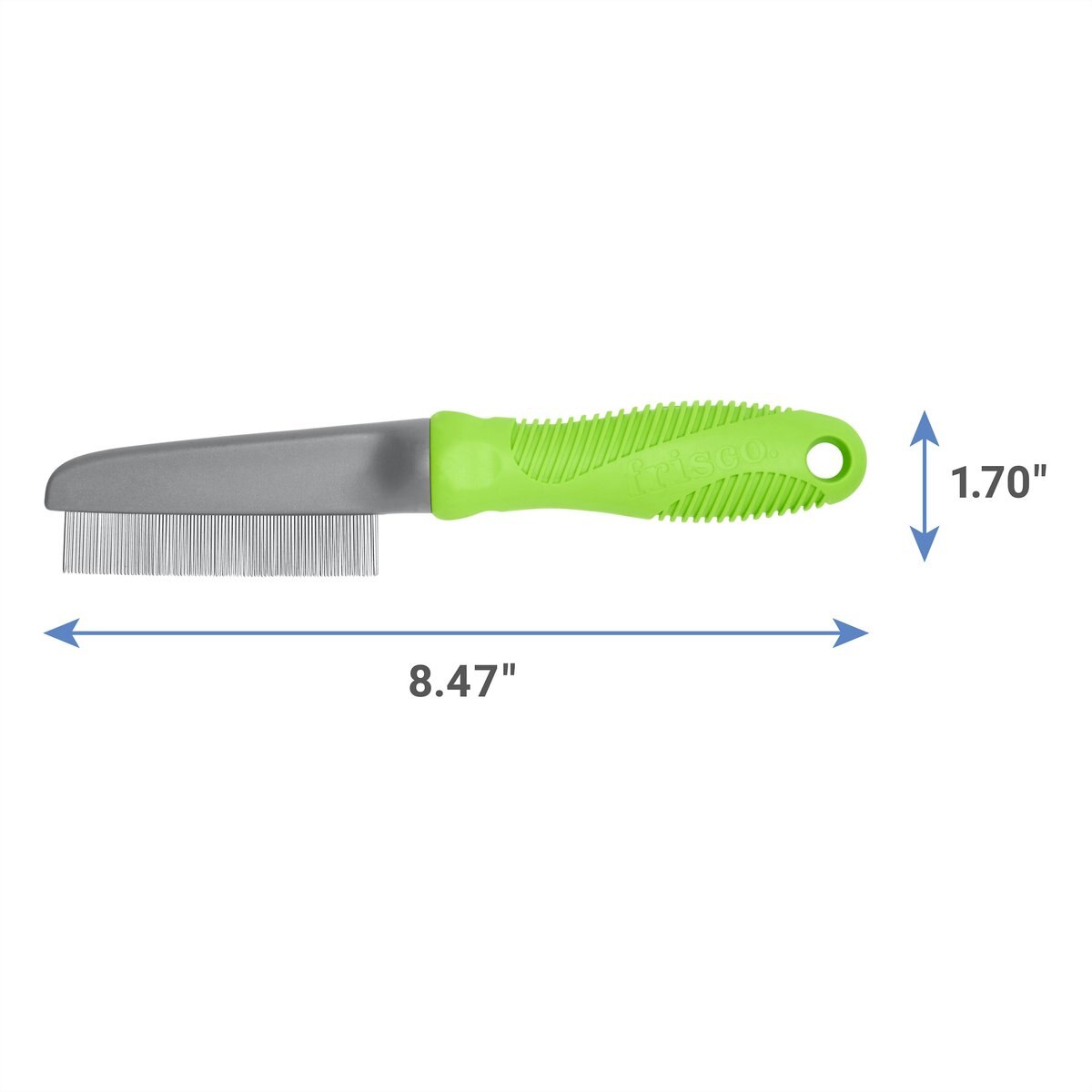 Frisco Double-Row Flea Comb for Cats and Dogs