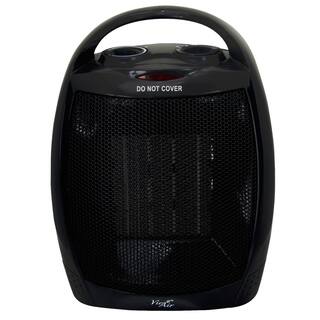 1500-Watt 2-Settings Electric Portable Ceramic Heater with Adjustable Thermostat 985100347M