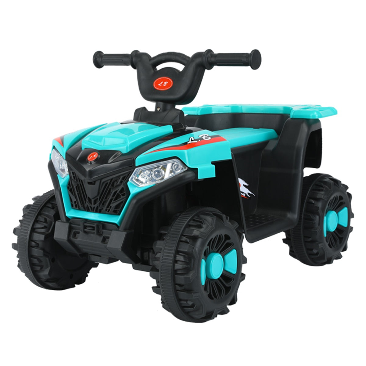 iRerts 6V Ride on Toys for Toddlers Kids, Battery Powered Ride on ATV Cars Music, USB, MP3 Socket, LED Light, Story, Kids Electric Quad ATV for Boys Girls Gifts, Green