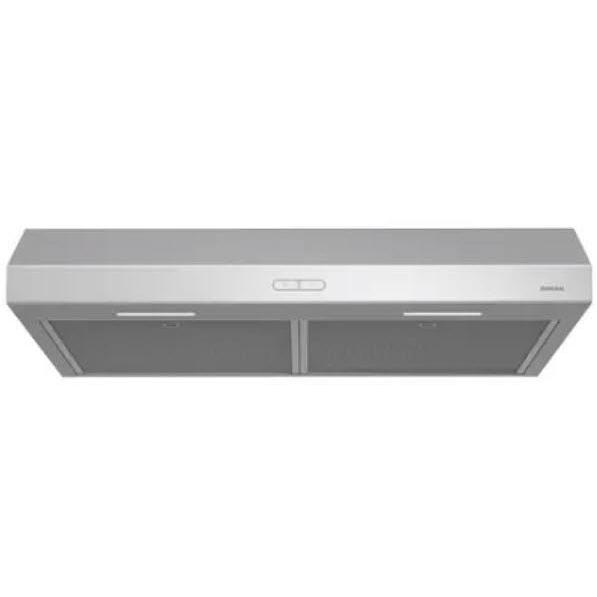 Broan 42-inch Glacier BCDF1 Under Cabinet Range Hood BCDF142SS