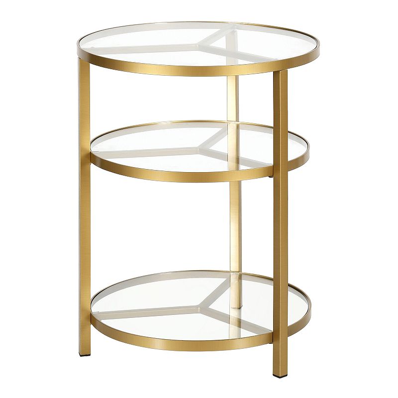 Finley and Sloane Helena 3-Tier Round Side Table