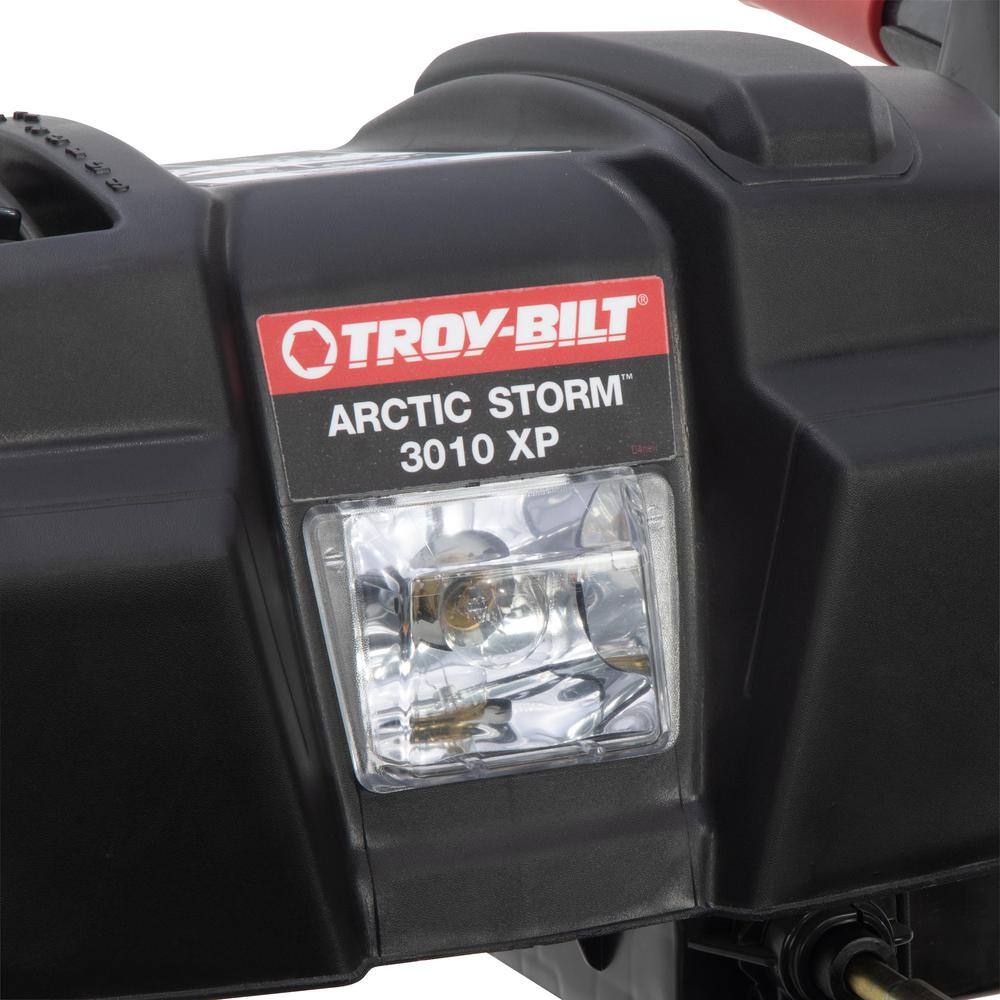 Troy-Bilt Arctic Storm 30 in. 357cc Two-Stage Electric Start Gas Snow Blower with Power Steering and Electric 4-Way Chute Control Arctic Storm 30