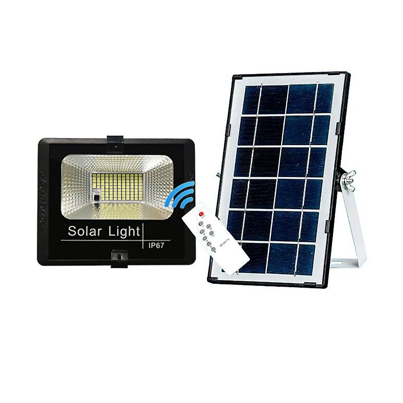 1pc 20w Led Solar Spotlight Outdoor Waterproof Garden Street Lighting Solar Flood Light With Remote Control