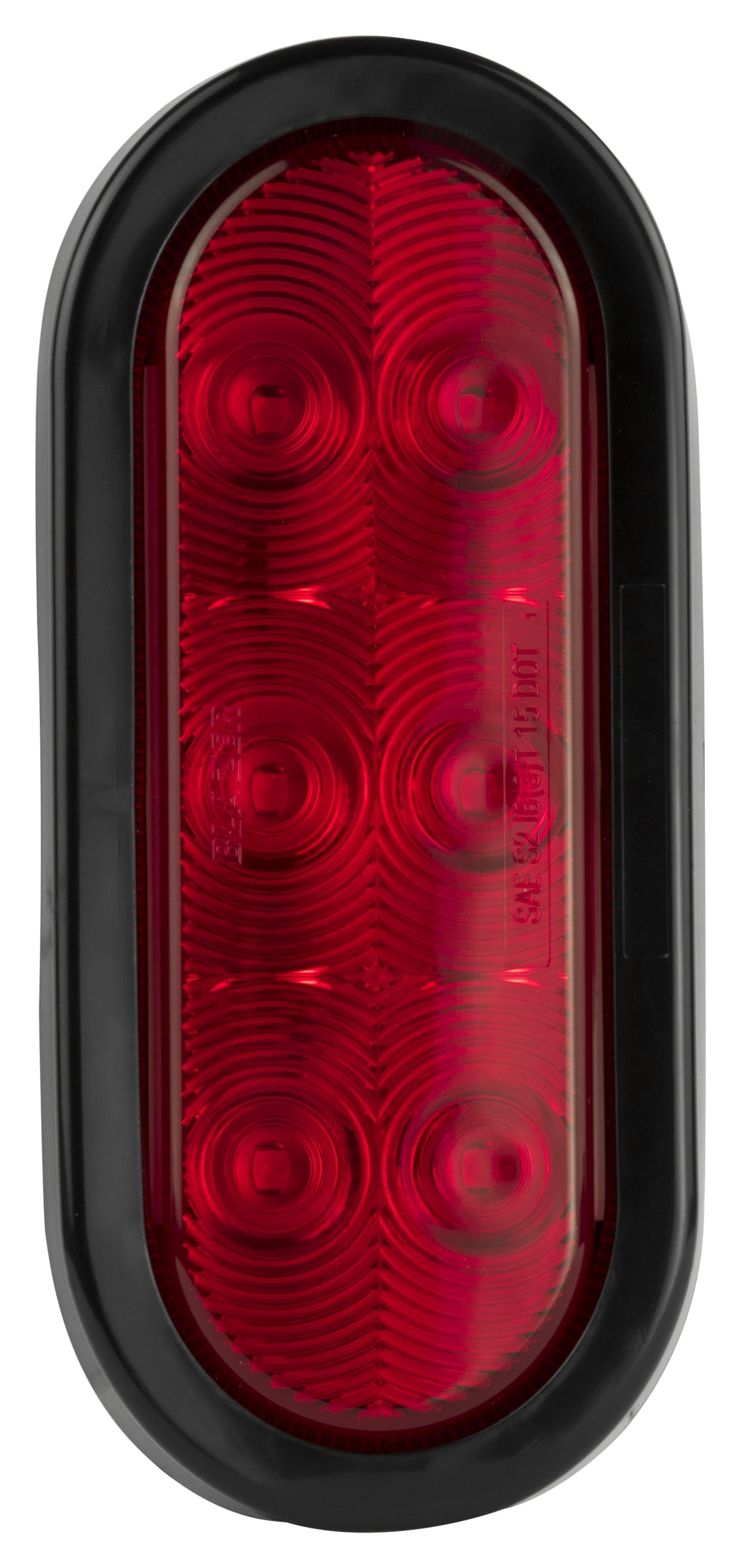 Blazer International LED 6 in. Submersible Oval Stop/Tail/ Turn Light， Red