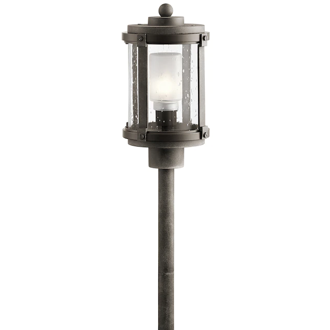 Kichler 180-Lumen 2-Watt Olde Bronze Low Voltage Hardwired LED Outdoor Path Light (3000 K)