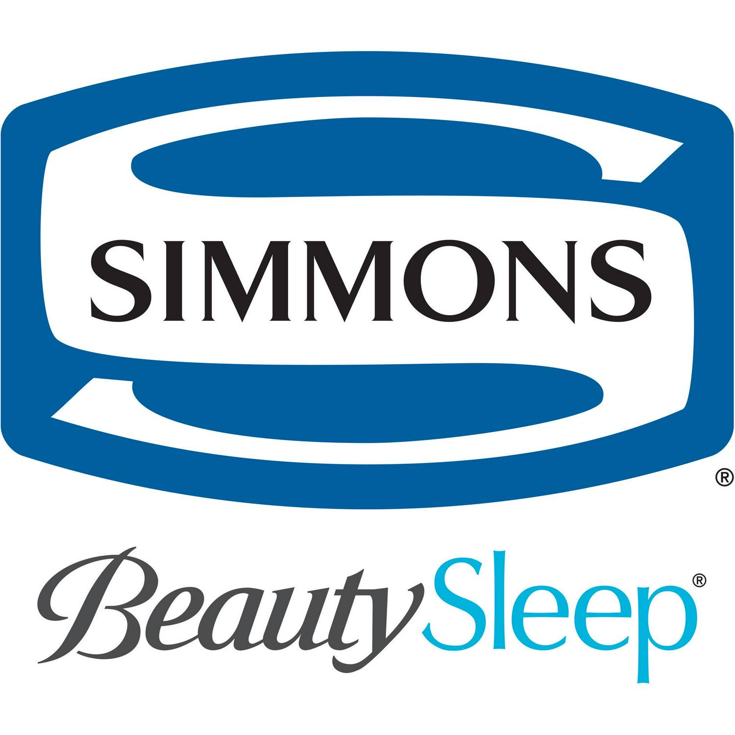 Simmons Beautysleep Siesta Single Memory Foam Guest Roll-Up Extra Portable Mattress Bed