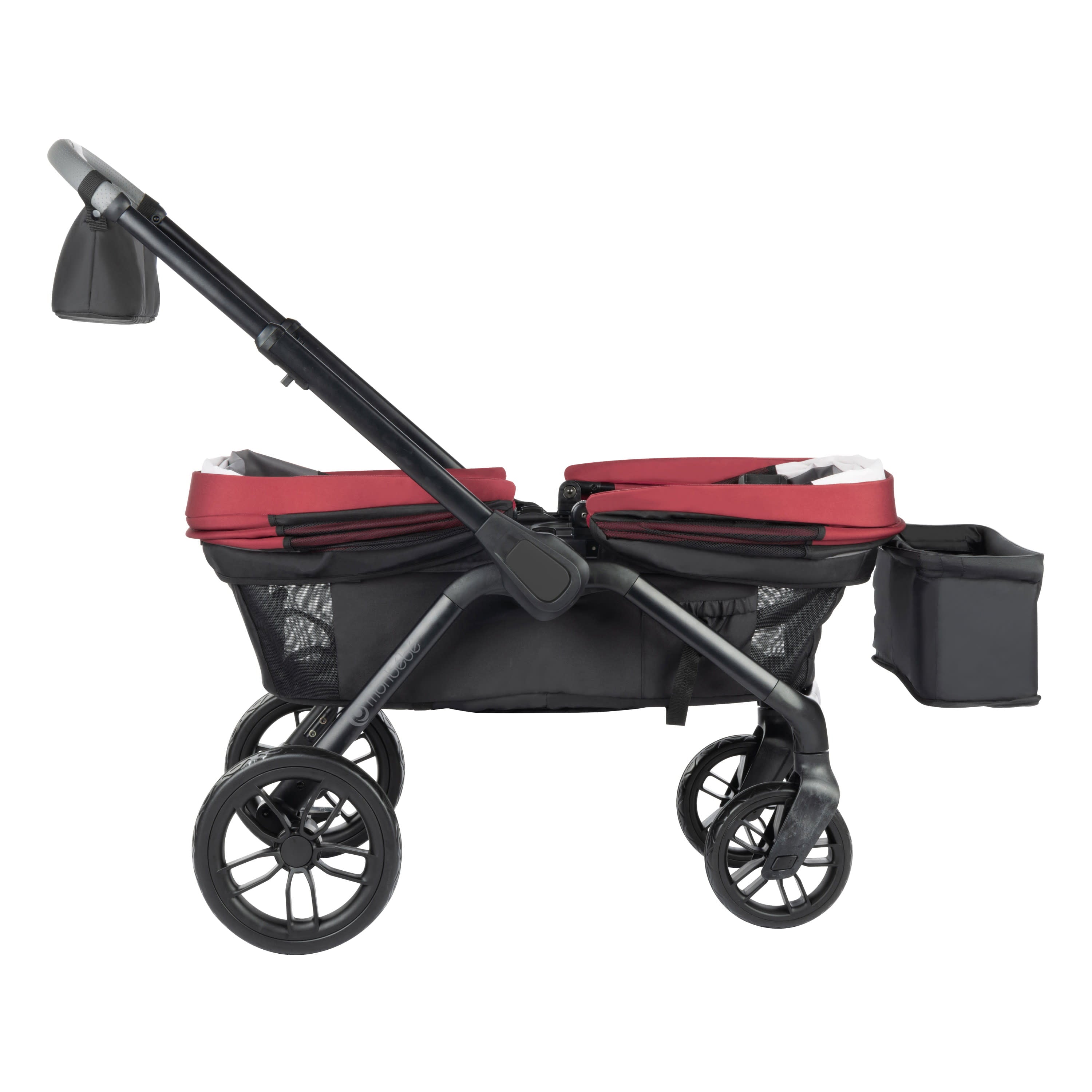 Monbébé Everyday Outings Wagon Stroller, Cardinal Red