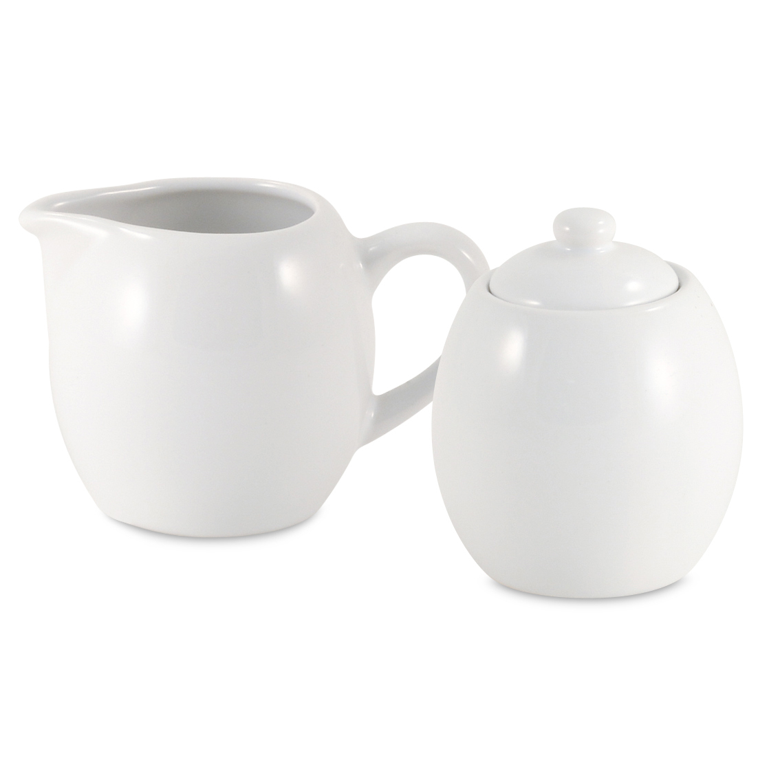 Amsterdam Cream and Sugar Set - White