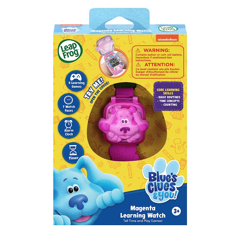 LeapFrog Blue's Clues and You! Magenta Learning Watch