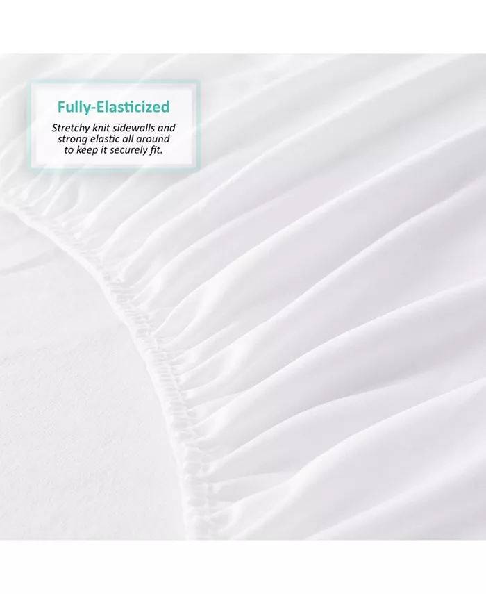 Nestl Deep Pocket Cotton Terry Twin XL Hypoallergenic Waterproof Mattress Protector