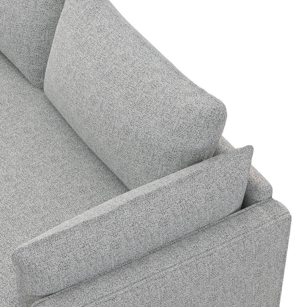 Modern Linen Fabric Upholstered 2 Piece Sofa Sets