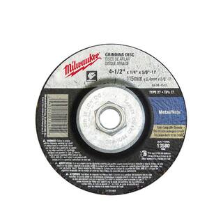 MW 4-12 in. x 18 in. x 58-11 in. Grinding Wheel (Type 27) 49-94-4525