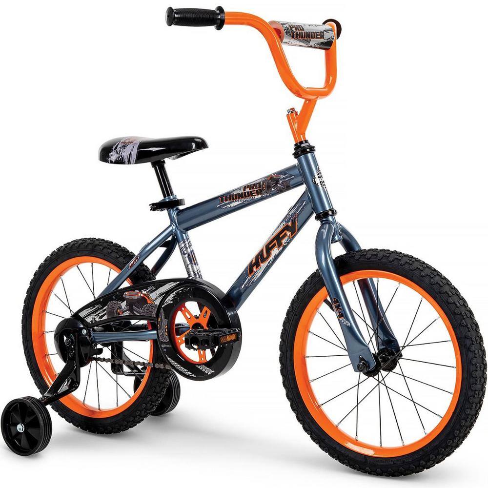 Huffy Pro Thunder 16 in. Charcoal Gray Boys' Bike 21800