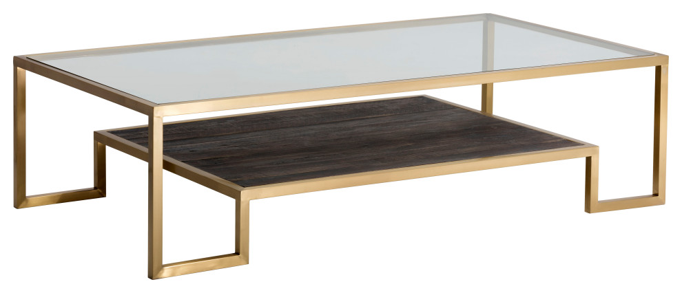 Carver Coffee Table  Rectangular   Contemporary   Coffee Tables   by Sunpan Modern Home  Houzz