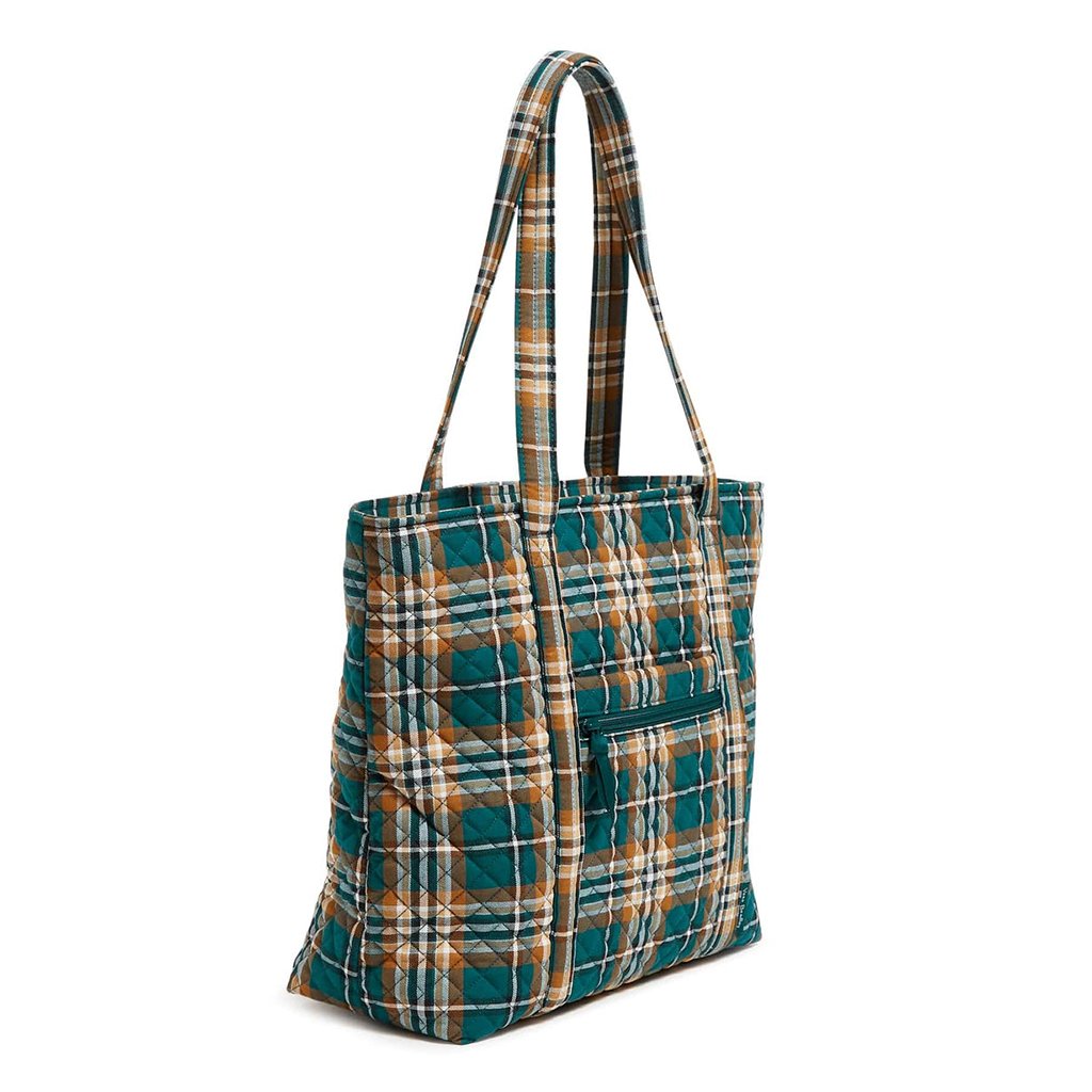 Vera Bradley  Vera Tote Bag in Orchard Plaid