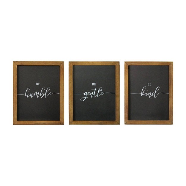 X 10 quot quot be quot Wall Art Black brown Stratton Home D cor