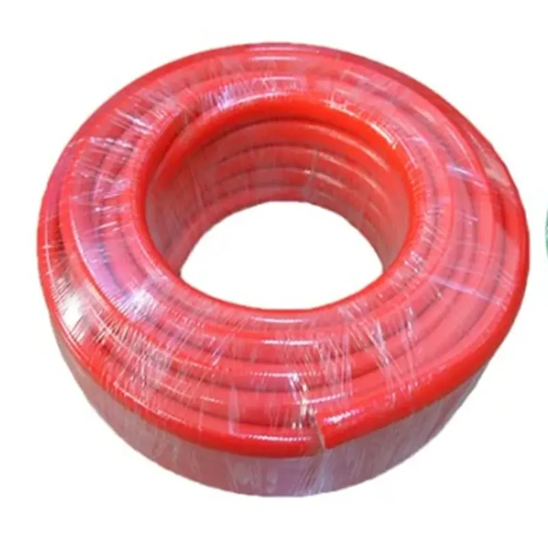 Garden Supplies 3/4 Inch Plastic PVC Garden Hose Green Textile Braided Watering PVC Water Garden Hose