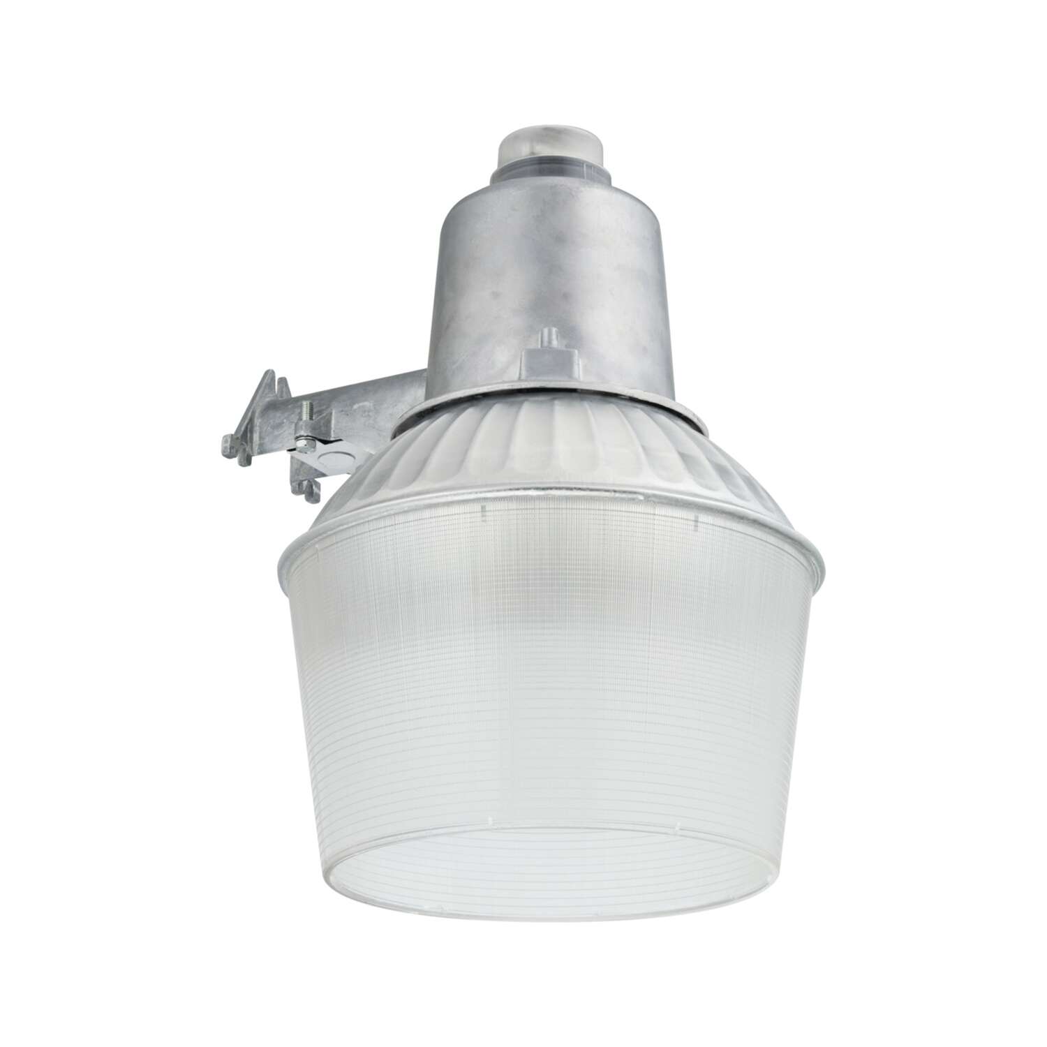 Lithonia Lighting Dusk to Dawn Hardwired Metal Halide Silver Area Light