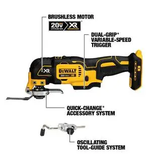 DW 20V MAX Cordless 6 Tool Combo Kit with (2) 20V 5.0Ah Batteries and Charger DCK694P2