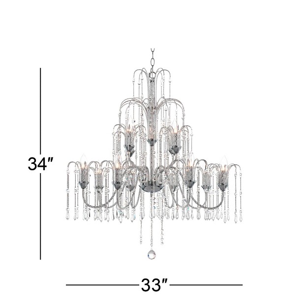 Wide Modern 12 light Fixture For Dining Room House Foyer Kitchen Island Entryway Bedroom Home