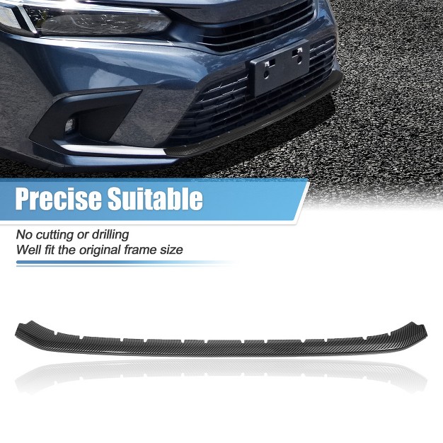 Unique Bargains Front Bumper Lower Lip Strip Protector Frame Cover For Honda Civic 11th