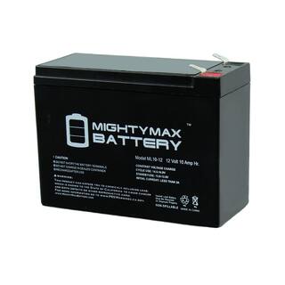 MIGHTY MAX BATTERY 12V 10AH SLA Replacement Battery for Neuton Mowers CE5 - 2 Pack MAX3983506