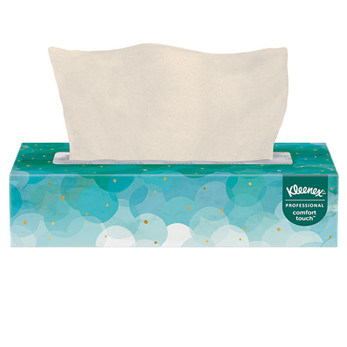 Kimberly-Clark Kleenex Professional Facial Tissue for Business (21400) | Flat Tissue Boxes， 36 Boxes