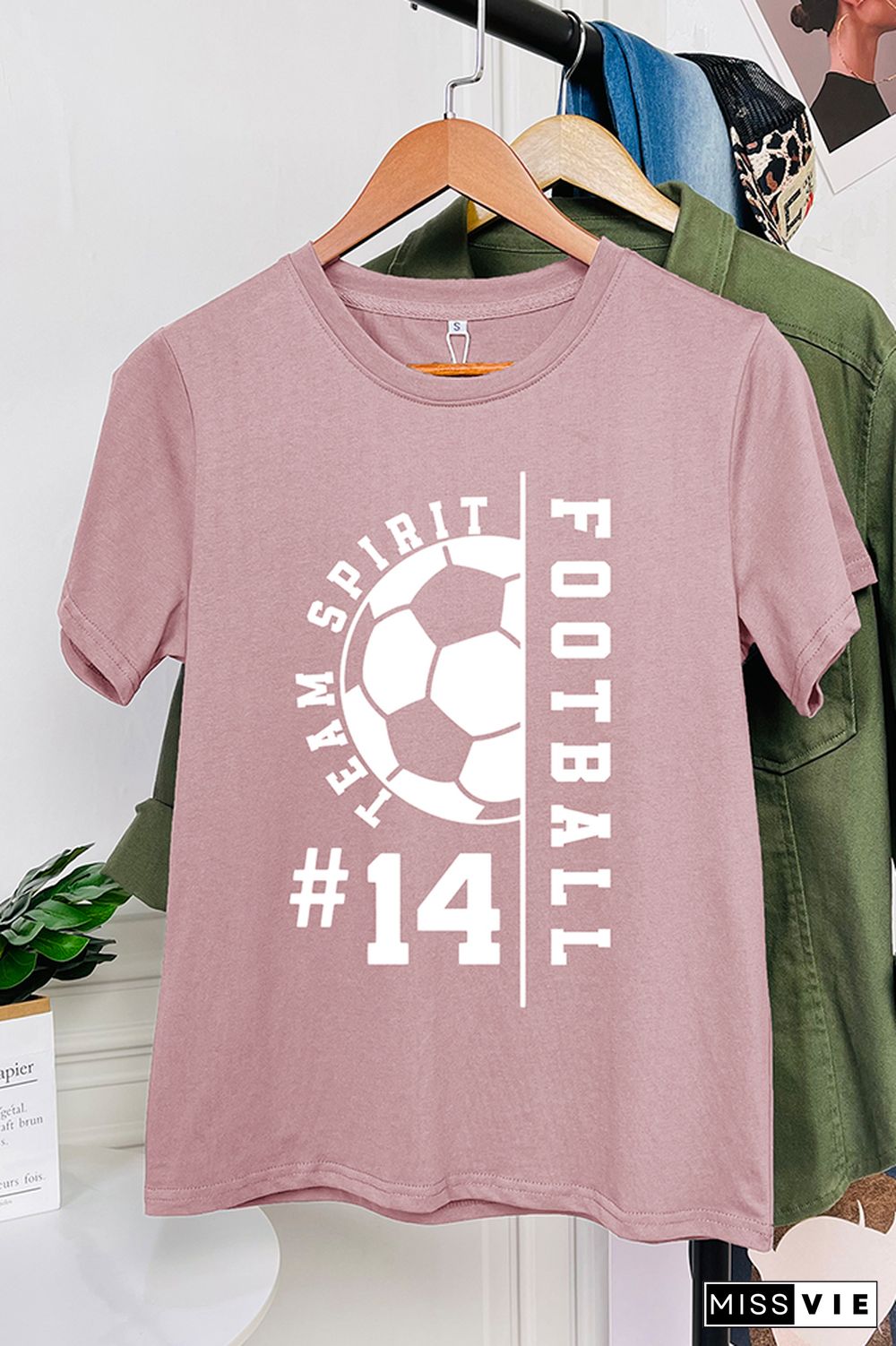 Soccer Team Graphic Tee Wholesale