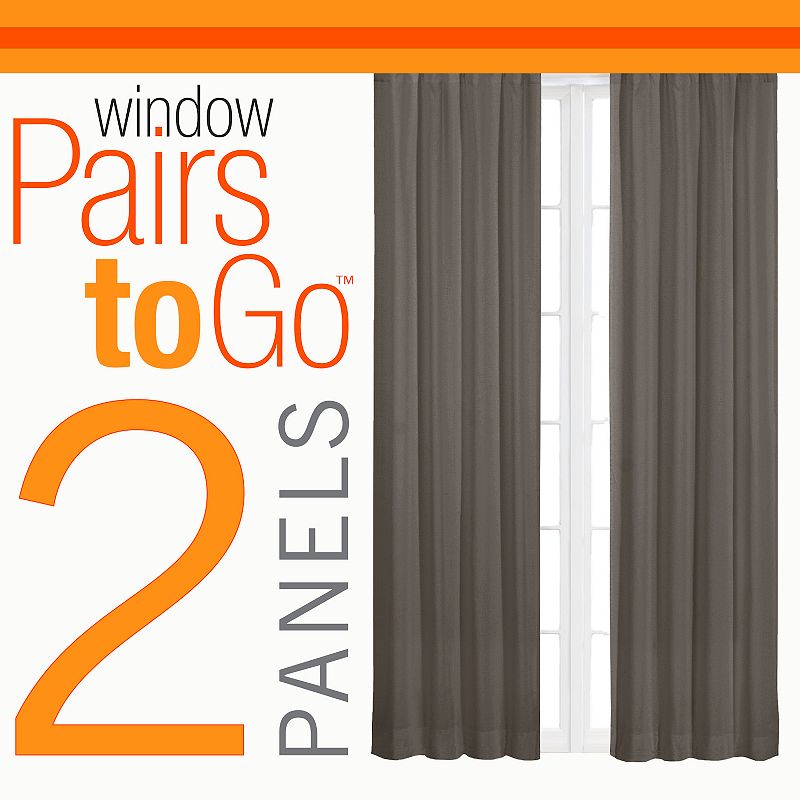 Pairs To Go 2-pack Montana Window Curtains