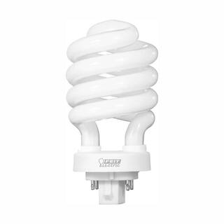 Feit Electric 100-Watt Equivalent CFLNI Spiral 4-Pin G24Q-3 Base Soft White (2700K) Compact Fluorescent CFL Light Bulb (50-Pack) PLSP26E50