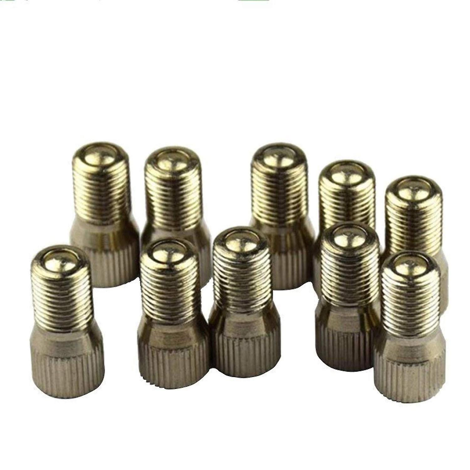 8 Pcs Metal Automotive Wheel Valve Caps Stem Extensions Extender Tyre Valve Extension Adapter Tire E