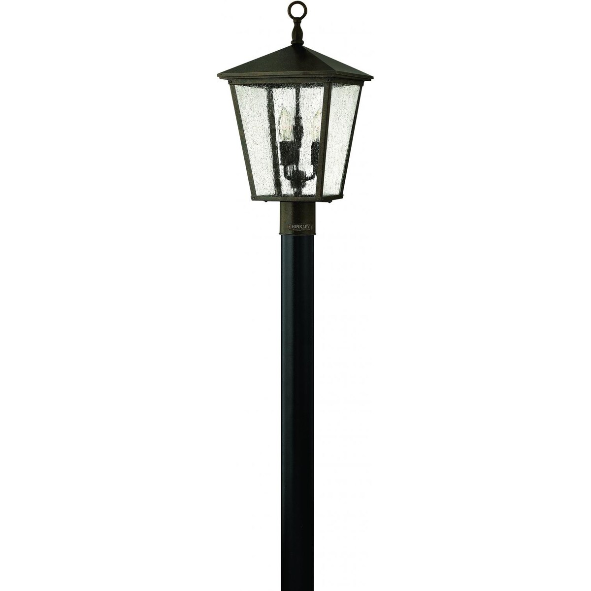 Hinkley Lighting Trellis Three Light 21-Inch Outdoor Post Light