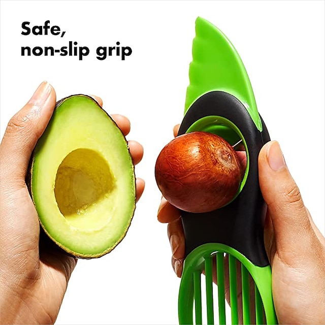 Three-In-One Avocado Knife Multi-Purpose Avocado Slicer