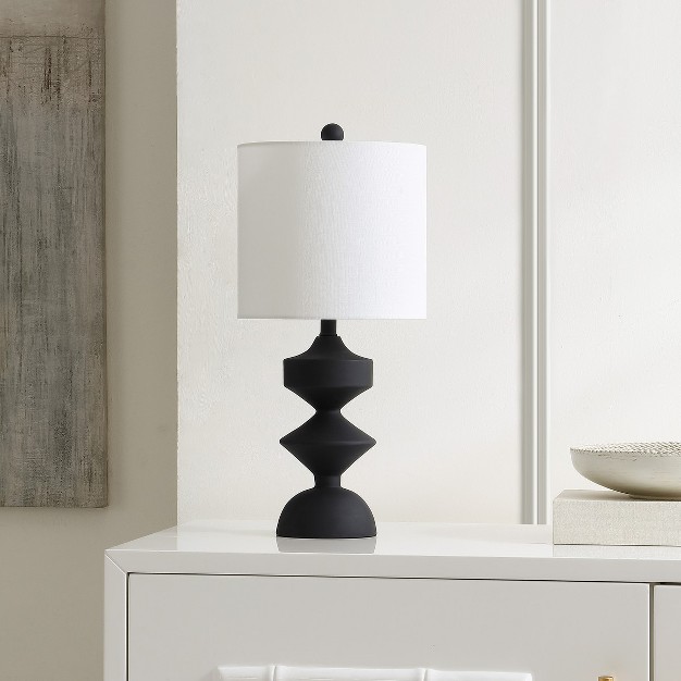 Riza 19 5 Inch Table Lamp Black Safavieh