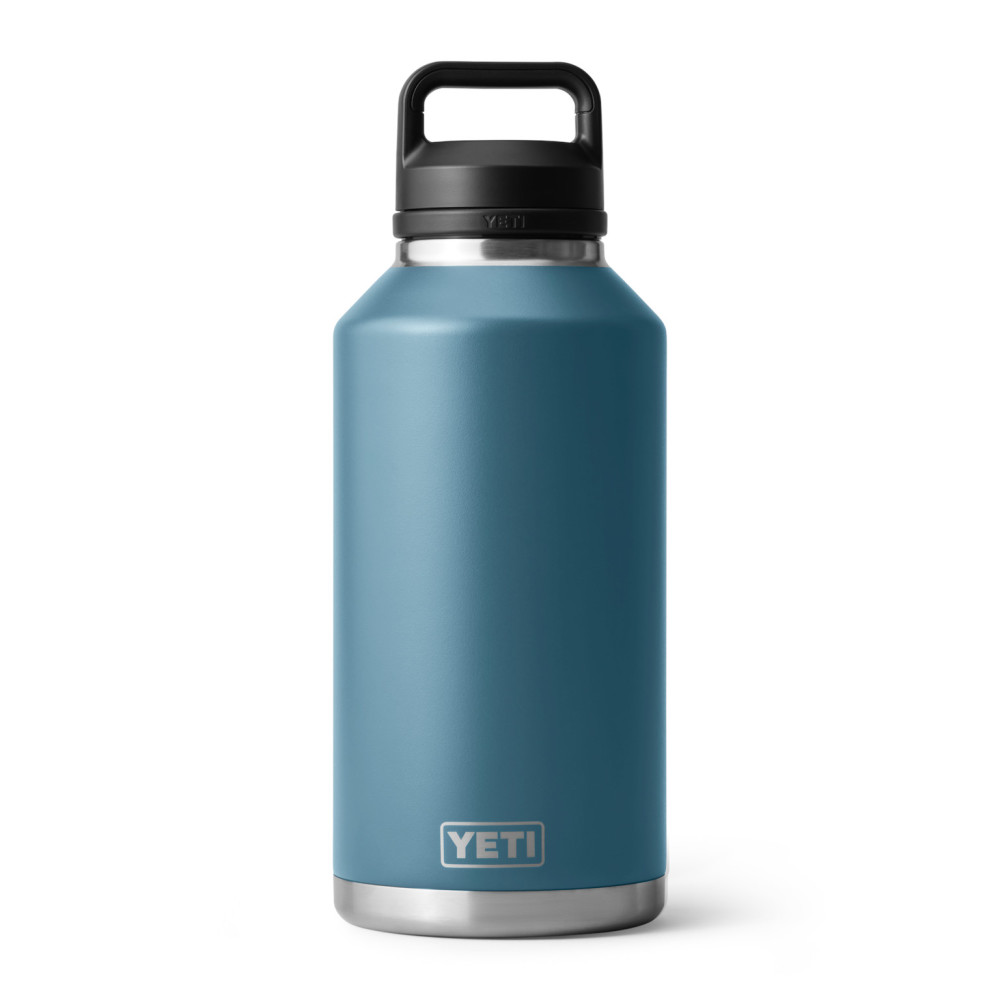 Yeti Rambler 64oz Bottle with Chug Cap Nordic Blue ;