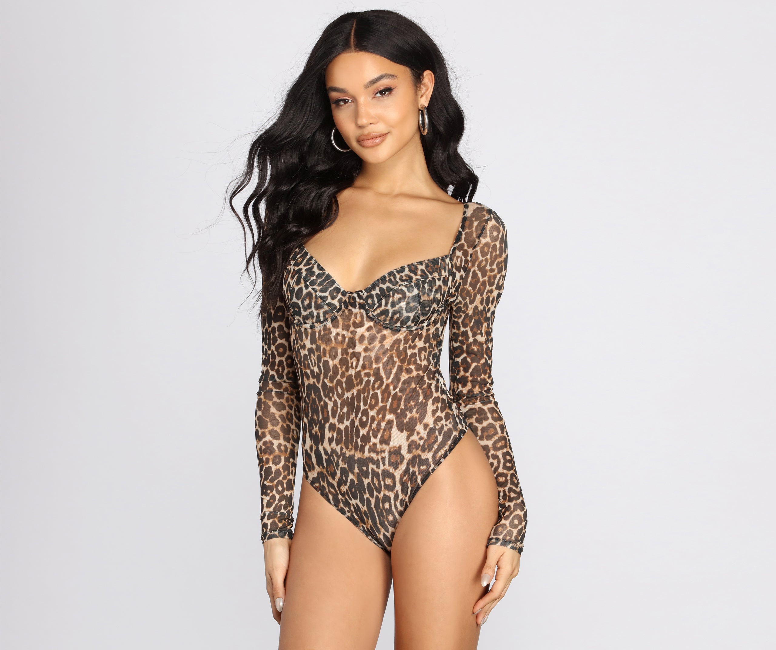 On The Prowl Mesh Bodysuit