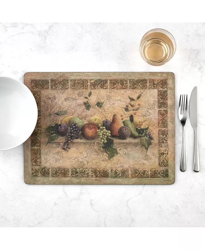 Pimpernel Tuscan Palette Placemats Set of 4